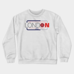 LONDON SHIRT DESIGN Crewneck Sweatshirt